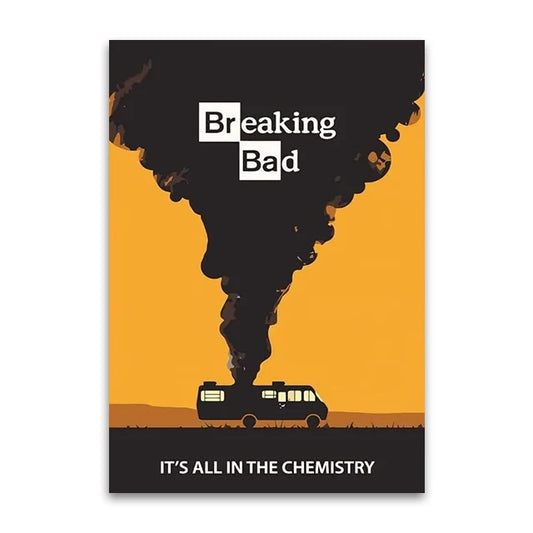 Breaking Bad Cinematic Art Poster