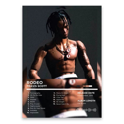 Travis Scott Rodeo Album Poster