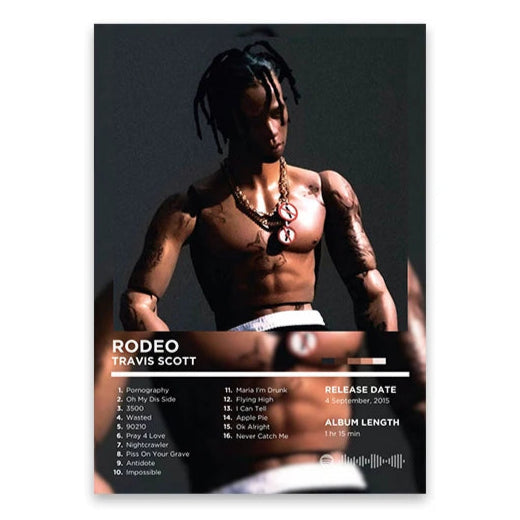 Travis Scott Rodeo Album Poster