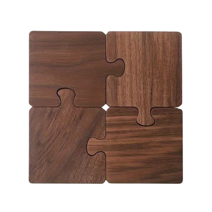 Wooden Puzzle Coasters