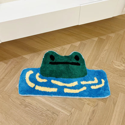 Frog In The Water Rug