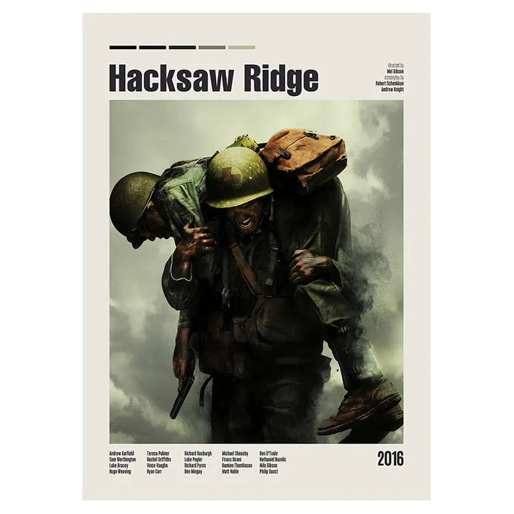 Hacksaw Ridge Poster