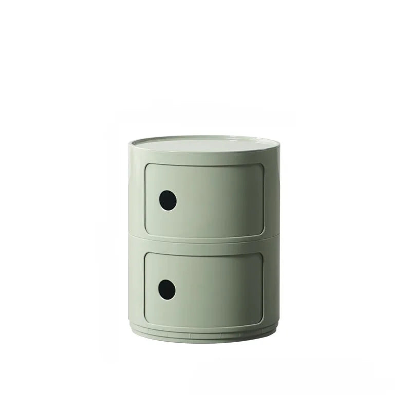 Componibili Style Barrel Storage Side Table