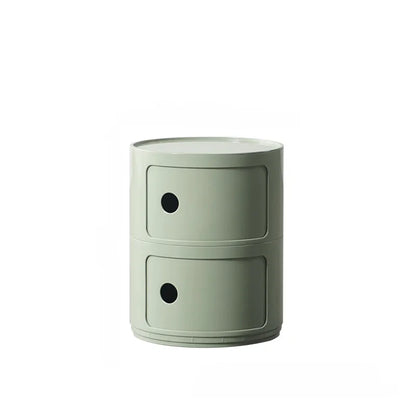 Componibili Style Barrel Storage Side Table