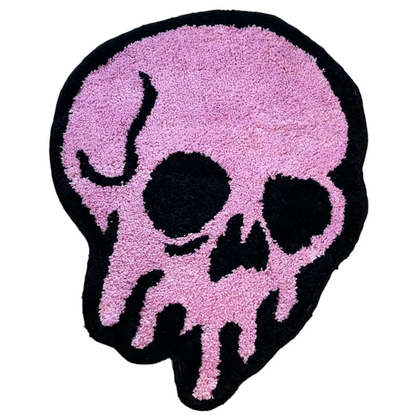 Melting Skull Rug