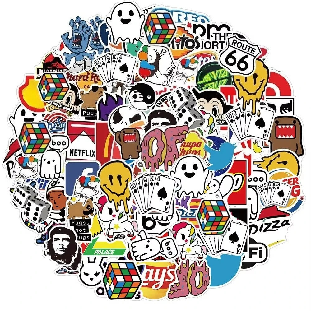 Brand Logo Stickers