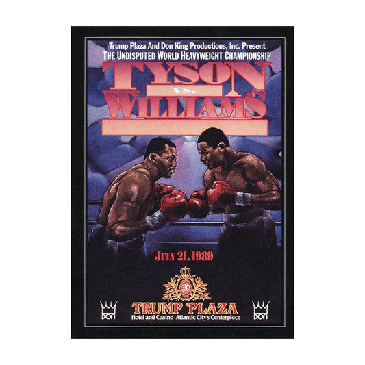 Mike Tyson vs. Carl Williams Event Boxing Event Poster