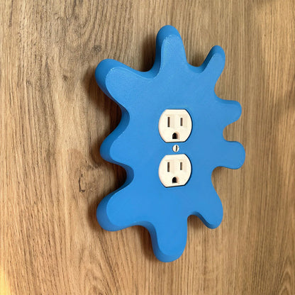 Nickelodeon Blue Slime Cover Plate