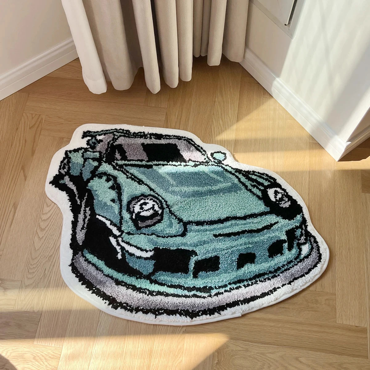 Porsche 911 964 RWB Rug