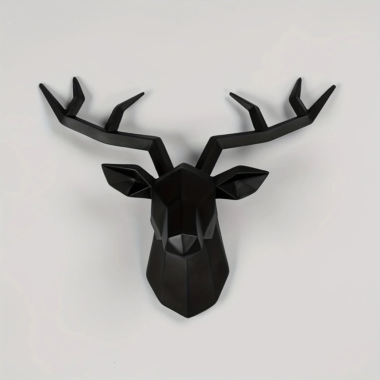 Nordic Deer Head Wall Sculpture