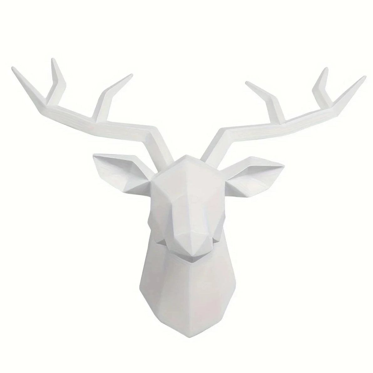 Nordic Deer Head Wall Sculpture