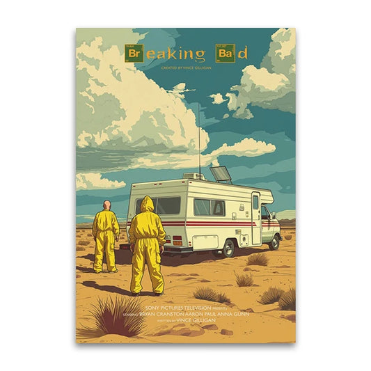 Breaking Bad Cinematic Art Poster