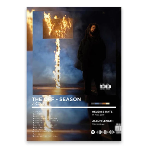 J. Cole The Off-Season Album Poster