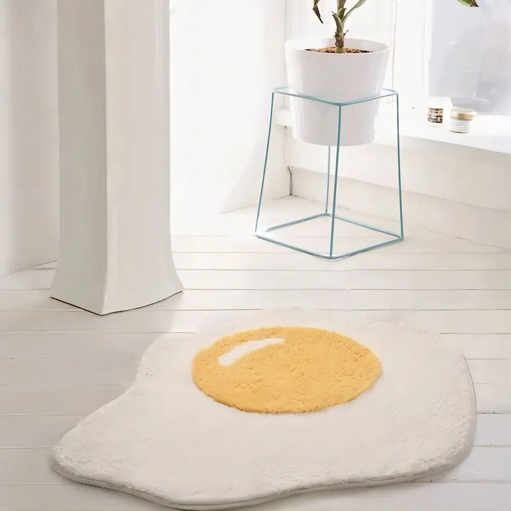 Sunny Side Up Egg Rug