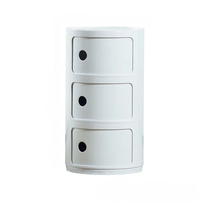 Componibili Style Barrel Storage Side Table