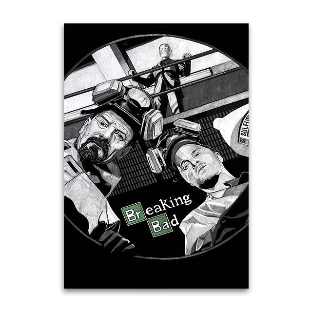 Breaking Bad Cinematic Art Poster