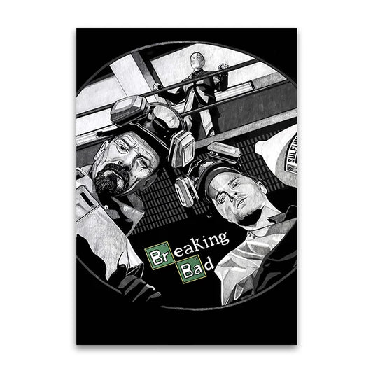 Breaking Bad Cinematic Art Poster