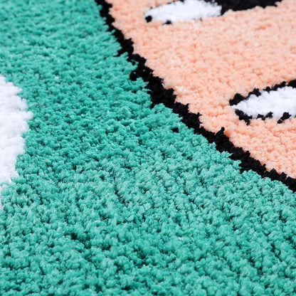 Super Mario Mushroom Rug