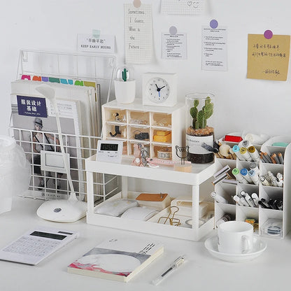 Stackable Desktop Shelf Organizer