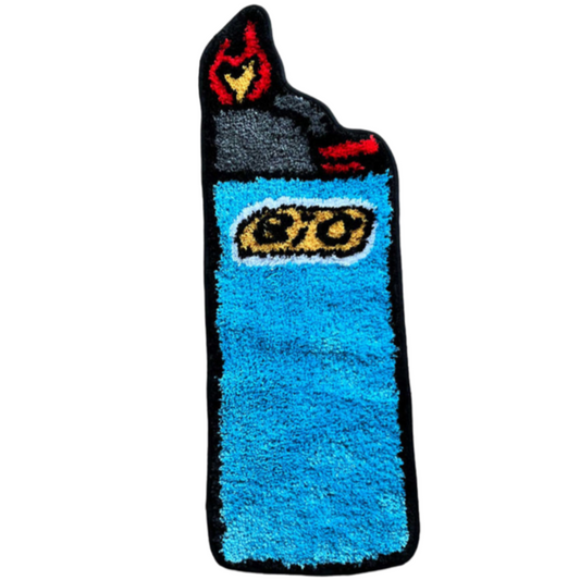 Bic Lighter Rug