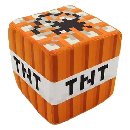 Minecraft TNT Block Plush