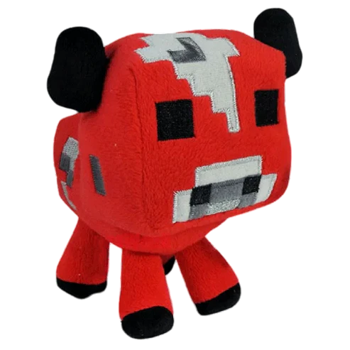 Minecraft Mushroom Cow Plush