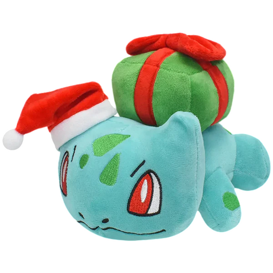 Pokémon Christmas Bulbasaur Plush