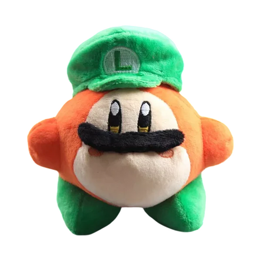 Super Mario Lugi X Kirby Waddle Dee Plush