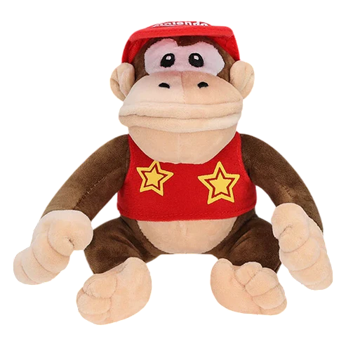 Super Mario Diddy Kong Plush