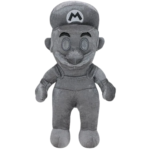 Super Mario Metal Mario Plush