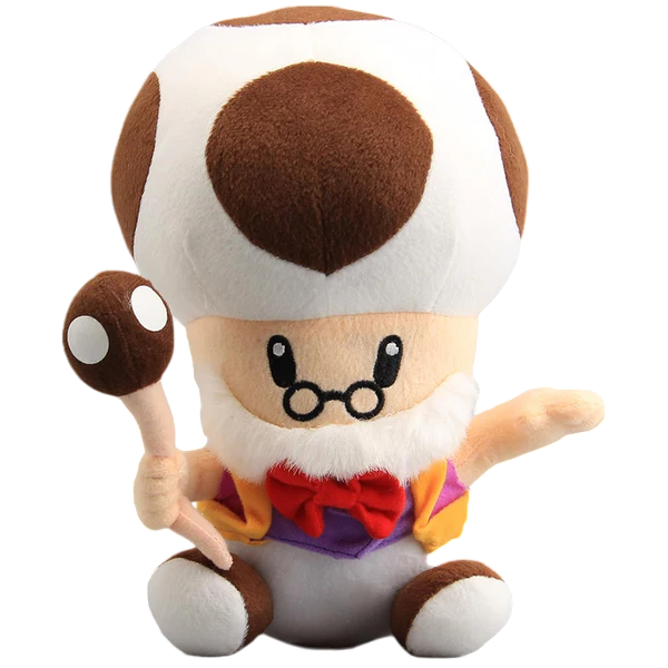 Super Mario Toadsworth Plush