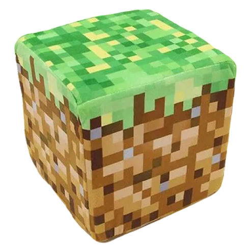 Minecraft Grass Block Plush