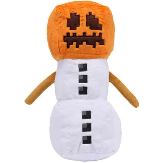 Minecraft Snow Gloem Plush