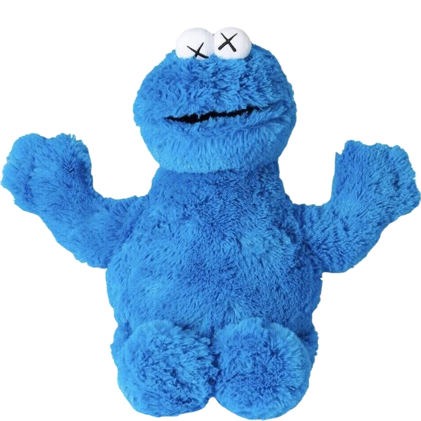 Kaws Cookie Monster Plush