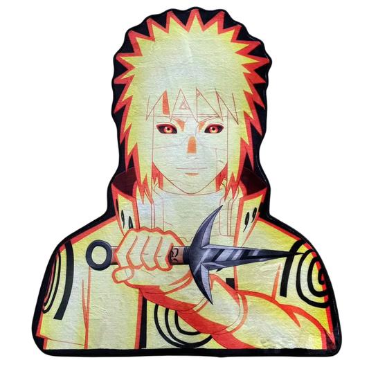 Naruto Minato Namikaze Kurama Chakra Mode Rug