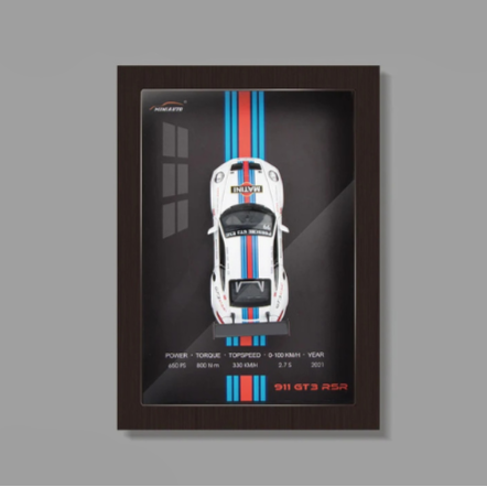 Porsche 911 GT3 RSR 3D Poster