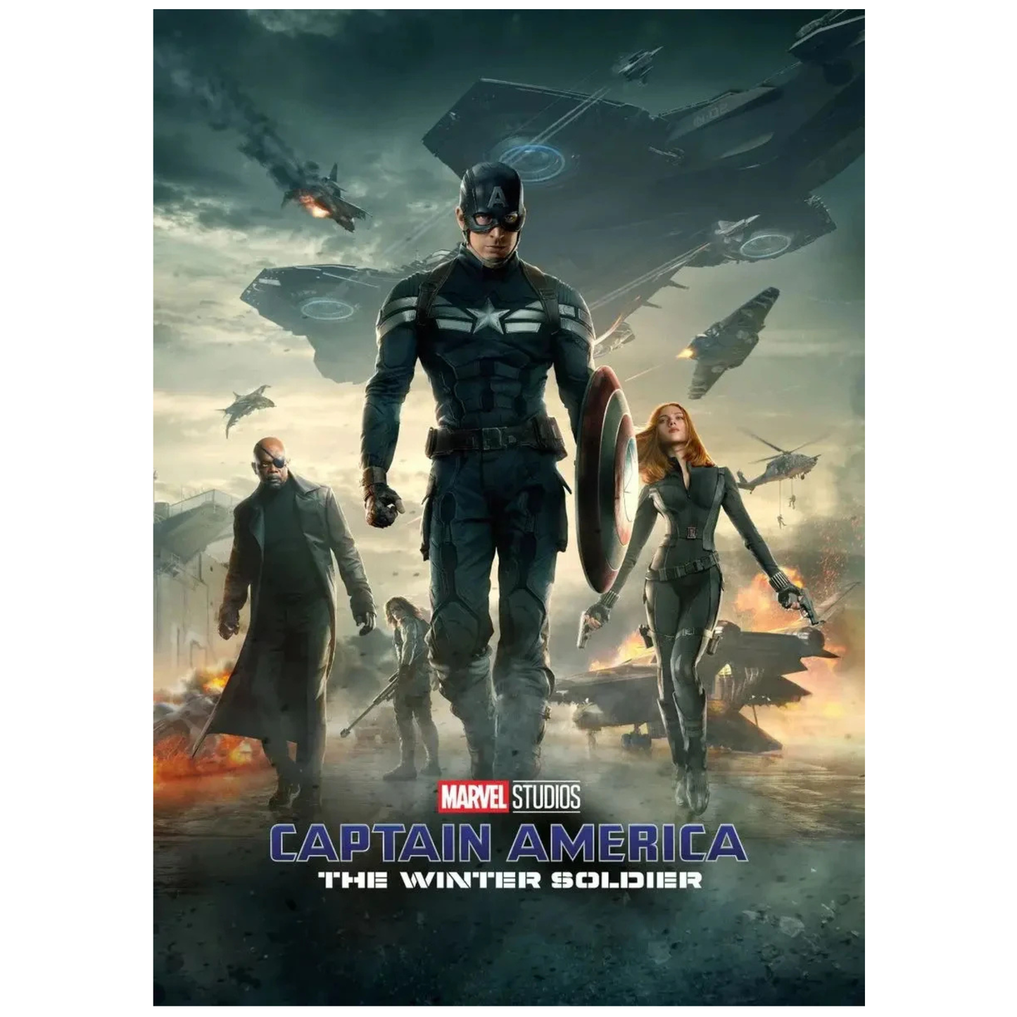 Captain America: The Winter Soldier Marvel Studios Movie Poster