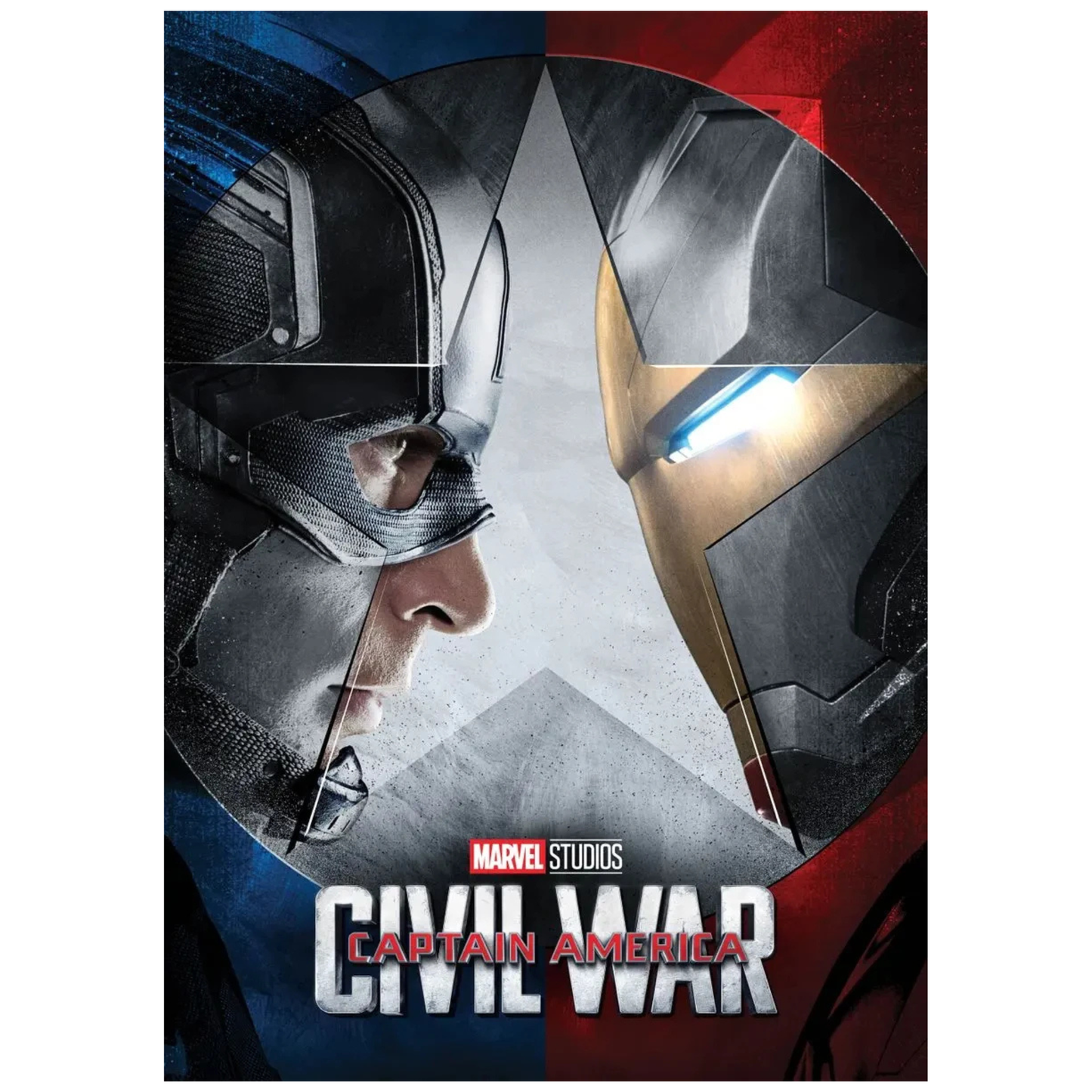 Captain America: Civil War Marvel Studios Movie Poster