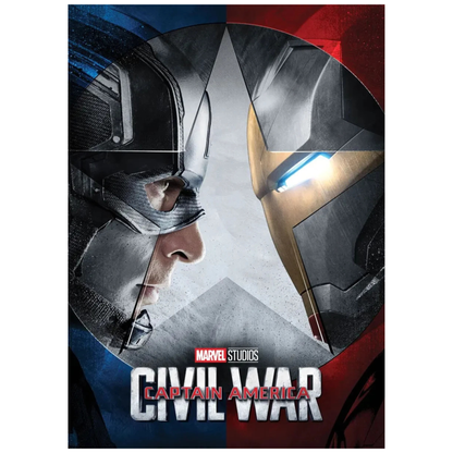 Captain America: Civil War Marvel Studios Movie Poster