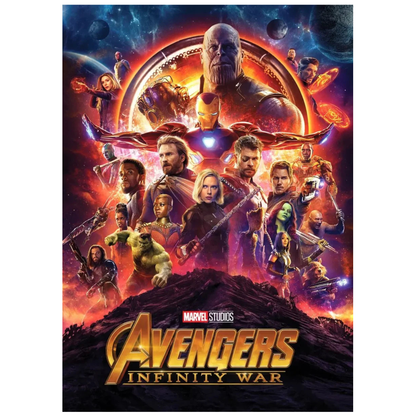 Avengers: Infinity War Marvel Studios Movie Poster