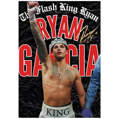'King' Ryan Garcia Boxing Poster