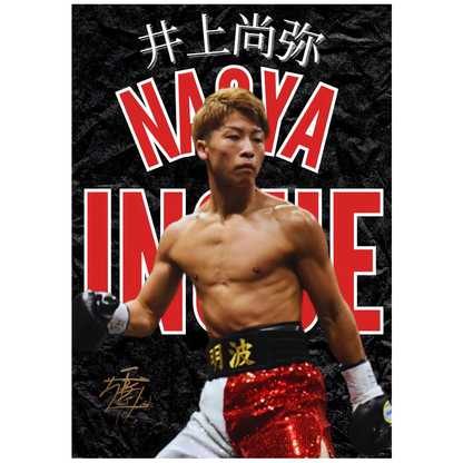 Naoya 'The Monster' Inoue Boxing Poster