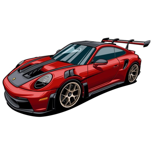 Porsche 911 GT3 RS (992) Rug