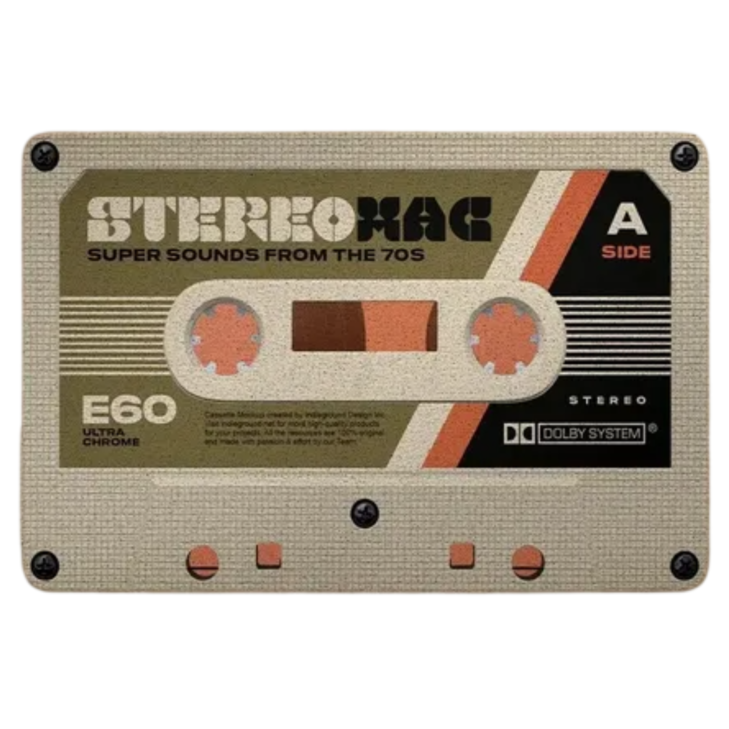 Cassette Tape Rug