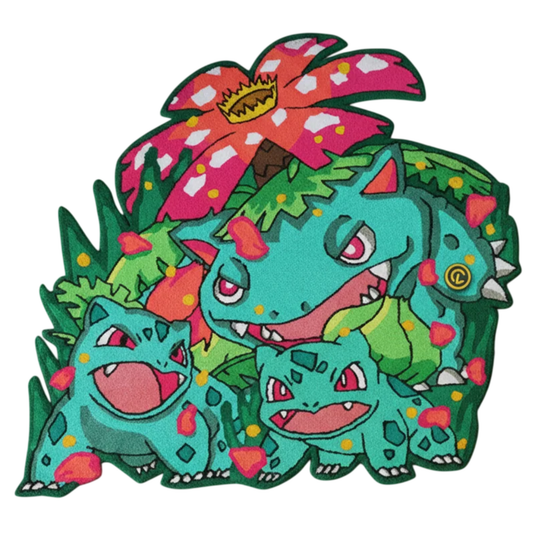 Pokémon Bulbasaur Ivysaur Venusaur Evolution Rug