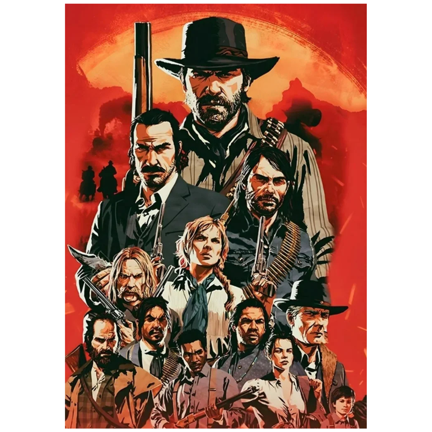 Red Dead Redemption Video Game Poster