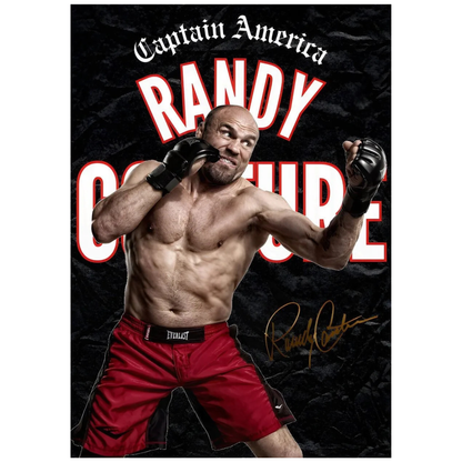 Randy Couture UFC Fighter Poster