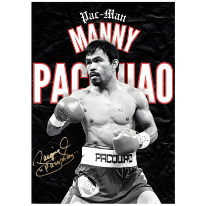 Manny 'PacMan' Pacquiao Boxing Poster
