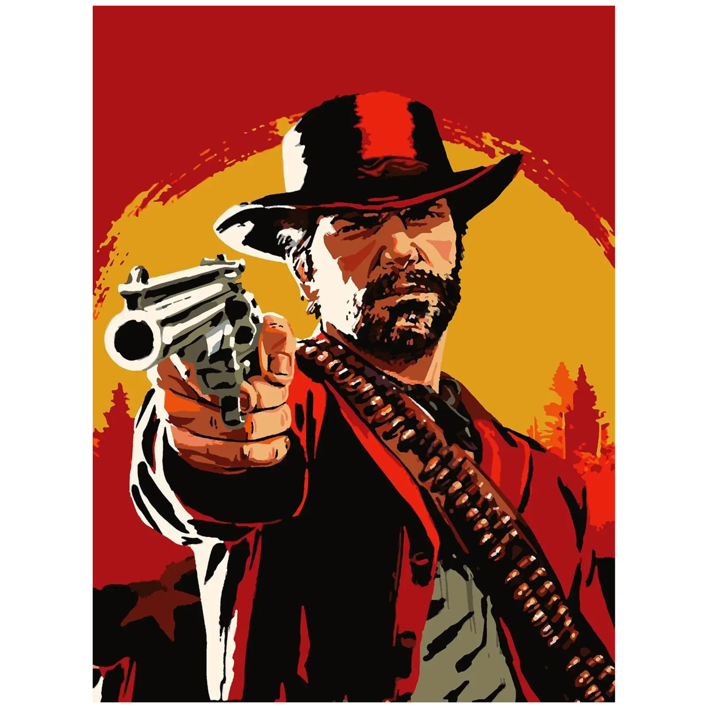 Red Dead Redemption Video Game Poster