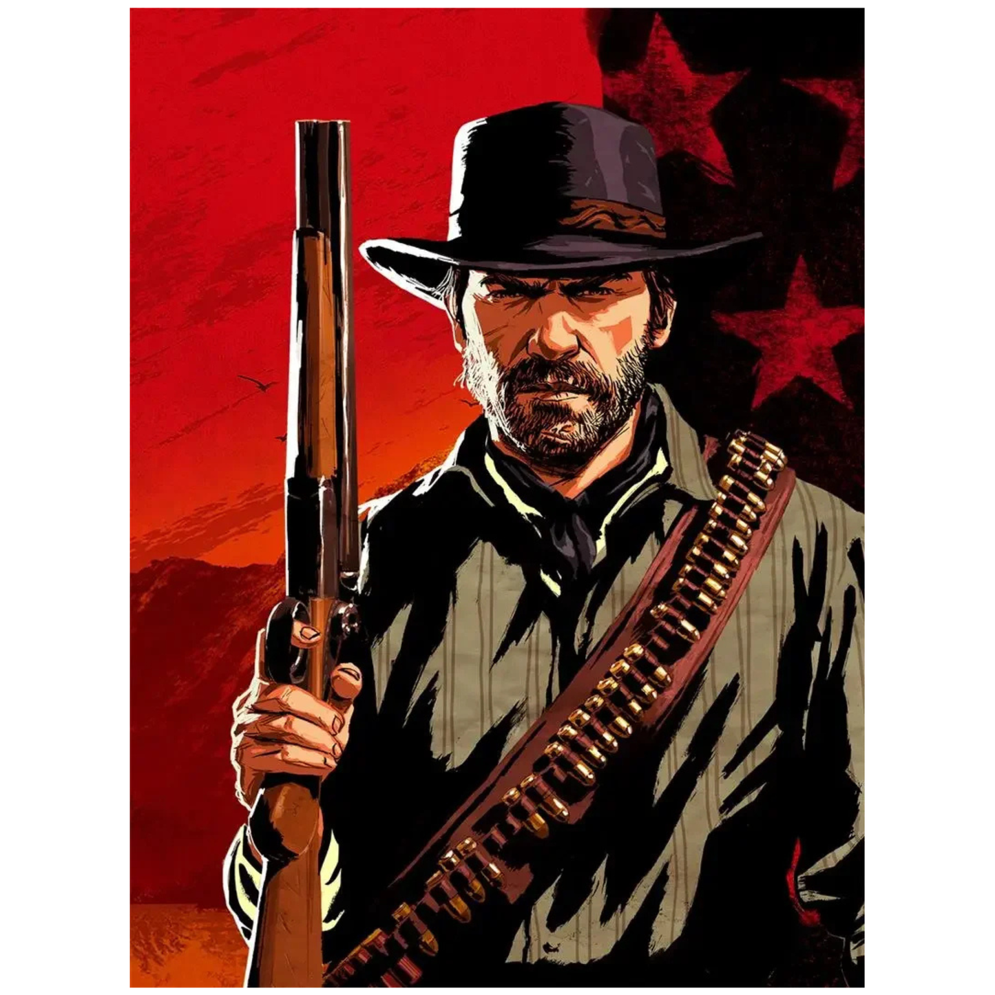 Red Dead Redemption Video Game Poster